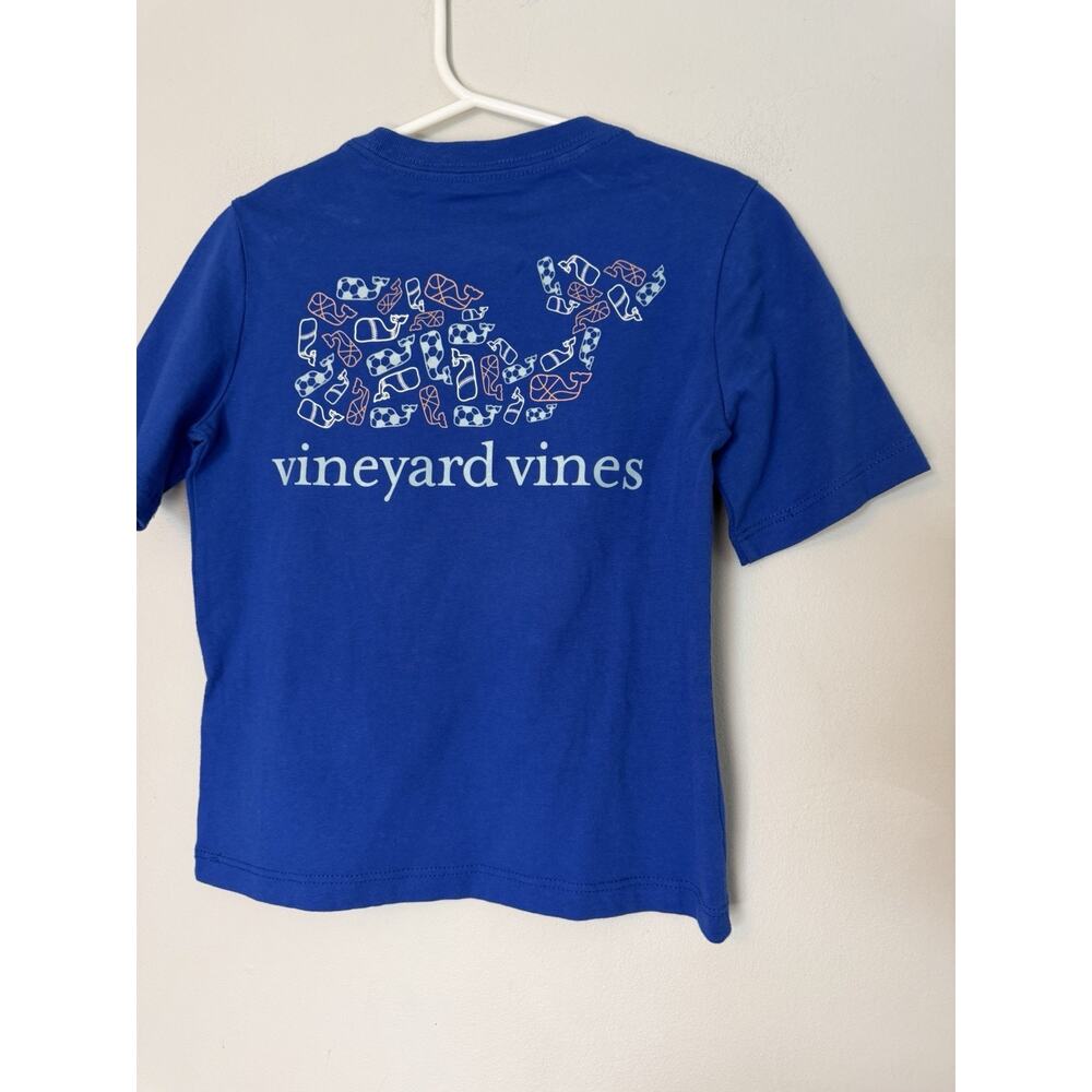 Vineyard Vines Royal Blue Short sleeve Whale Tee 3T NWT - Picture 6 of 7